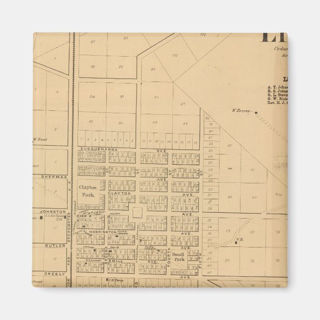 Imán Lincoln Delaware (Frente)