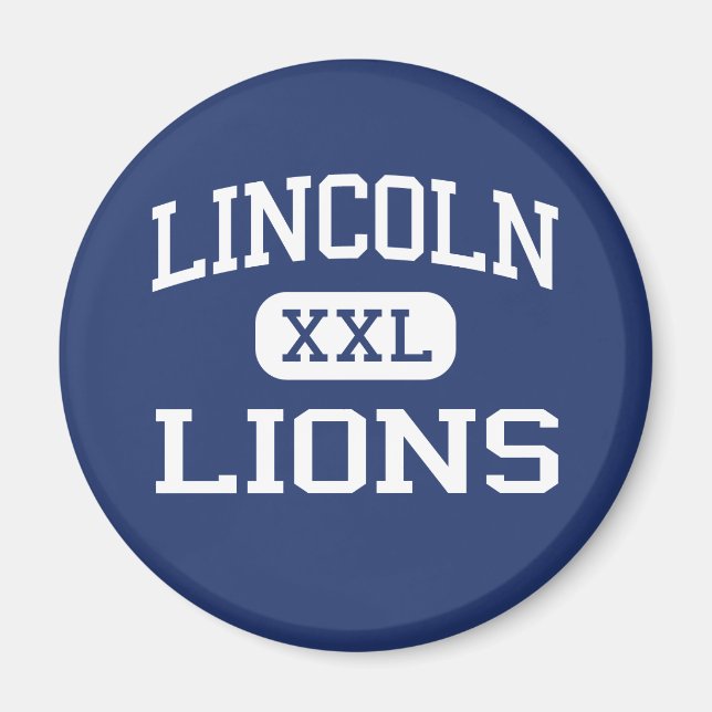 Imán Lincoln - Leones - High - Jersey City New Jersey (Frente)