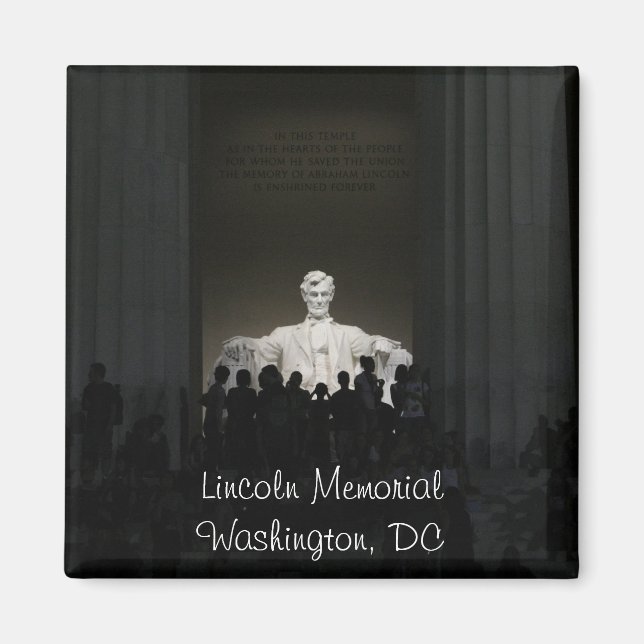 Imán Lincoln Memorial Magnet (Frente)