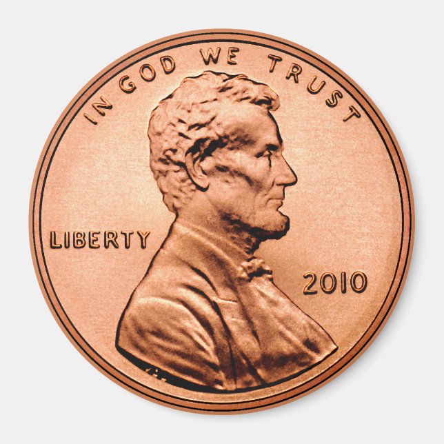 Imán Lincoln Penny Classic (Frente)