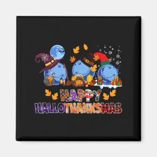 Imán Lindo Bolos de Hallothanksmas Halloween Día de Acc
