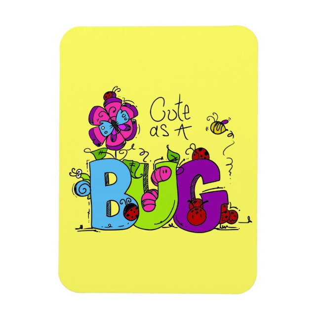 Imán Lindo como insecto (Vertical)