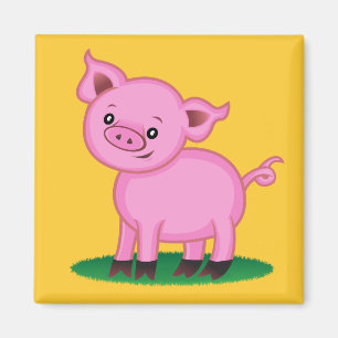 Imán lindo del cerdito