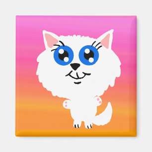 Imán lindo del gato