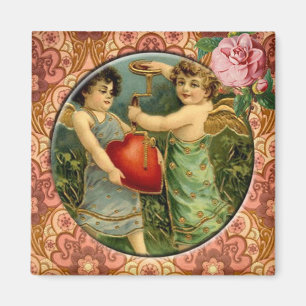 Imán lindo del personalizado del Victorian del
