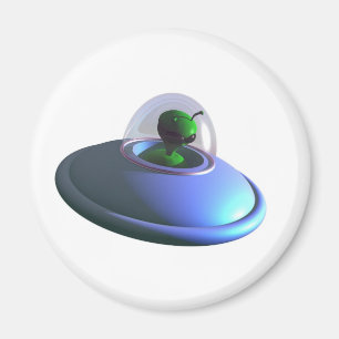 Imán lindo del UFO de Lil