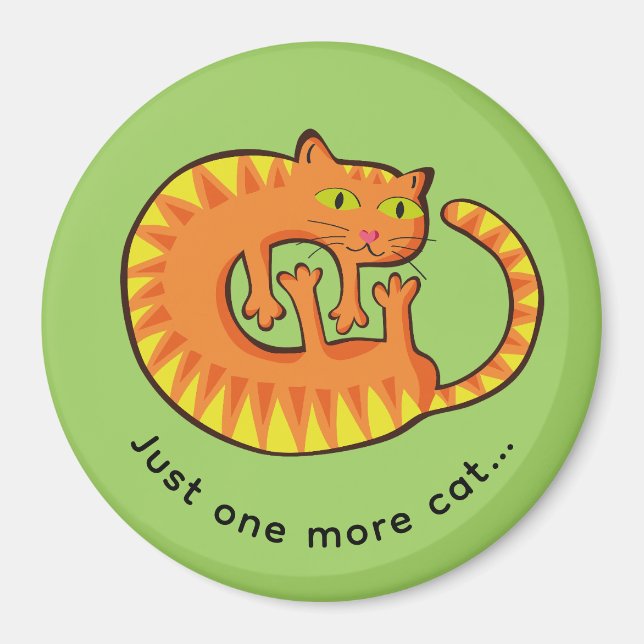 Imán Lindo Gato, gato, gatito (Frente)