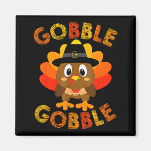Imán Lindo Pavo Glu Glu Gracias Pequeños Niños Lgrim