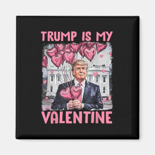 Imán Lindo Trump del Día de San Valentín Es Mi Trump Va