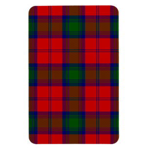 Imán Lindsay tartan green platillo rojo