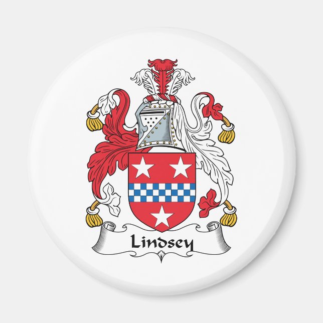 Imán Lindsey Family Crest (Frente)