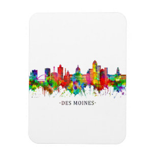 Imán Línea aérea de Des Moines Iowa