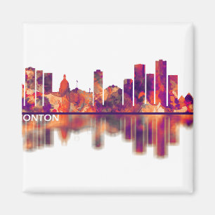 Imán Línea aérea de Edmonton Canada