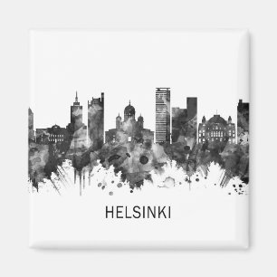 Imán Línea aérea de Helsinki Finlandia