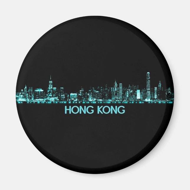 Imán Línea aérea de Hong Kong (Frente)
