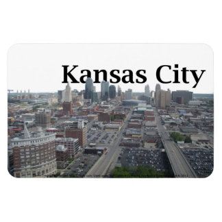 Imán Línea aérea de Kansas City con la ciudad de Kansas