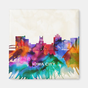 Imán Línea aérea de la ciudad de Iowa