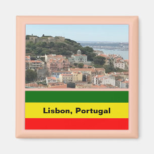 Imán Línea aérea de Lisboa y Portugal