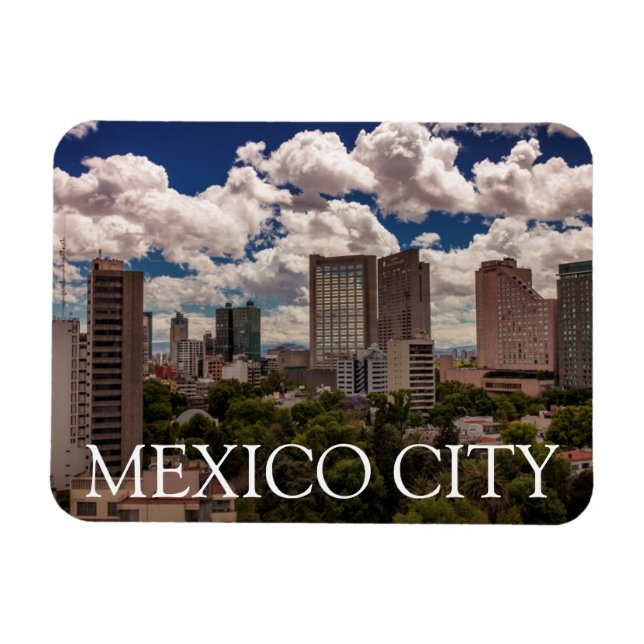 Imán Línea Aérea De Los Hoteles De Polanco Ciudad De Mé (Horizontal)