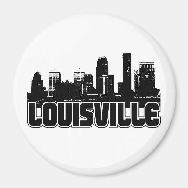 Imán Línea aérea de Louisville (Frente)