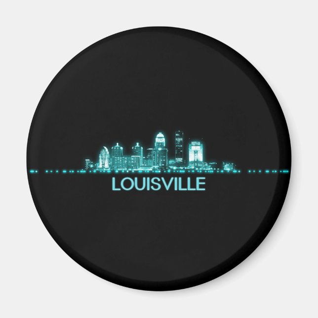 Imán Línea aérea de Louisville (Frente)