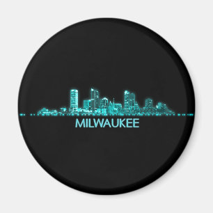 Imán Línea aérea de Milwaukee