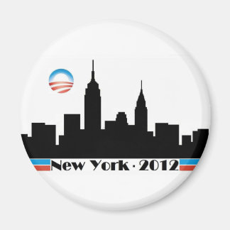 Imán Línea aérea de Obama 2012 en Nueva York