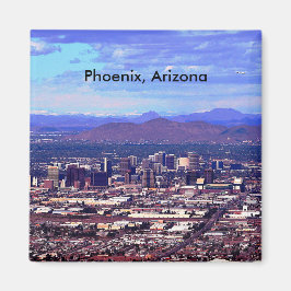 Imán Línea aérea de Phoenix Arizona en horario de veran