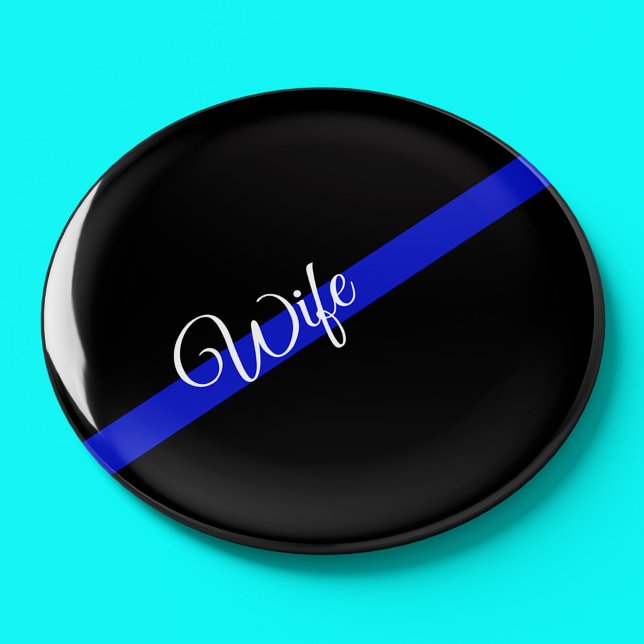 Imán Línea Azul delgada: Esposa policial (Subido por el creador)