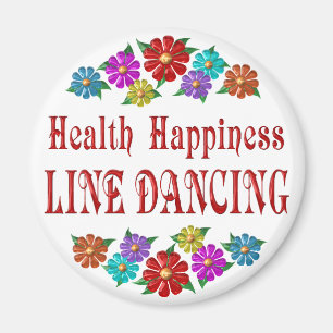 Imán Línea baile de la felicidad de la salud