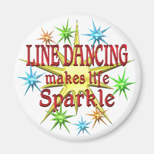 Imán Línea chispas del baile