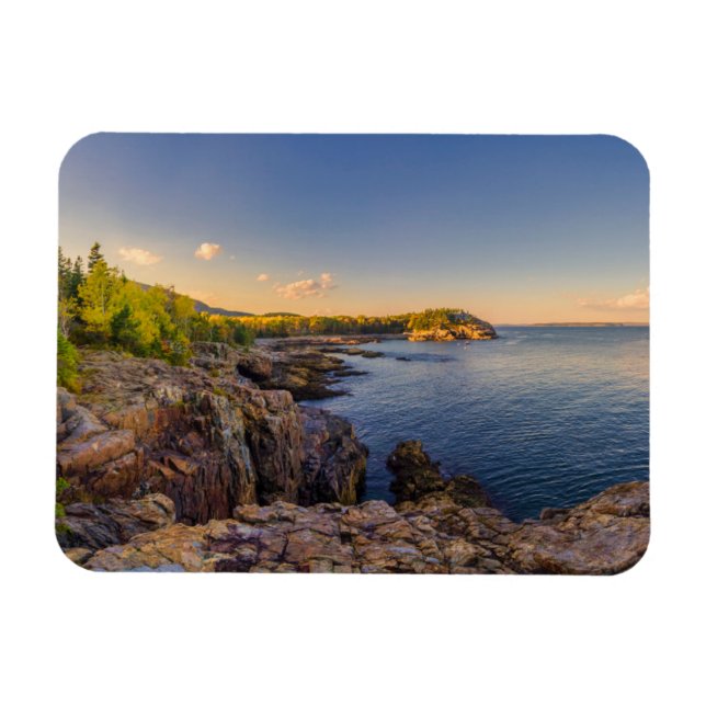 Imán Línea costera | Parque nacional Acadia, Jefe de la (Horizontal)