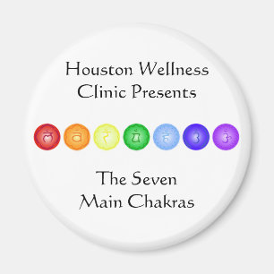 Imán Línea de 7 chakras