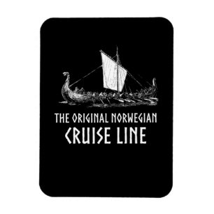 Imán Línea De Crucero De Buques Viseros Odin Y Valhall