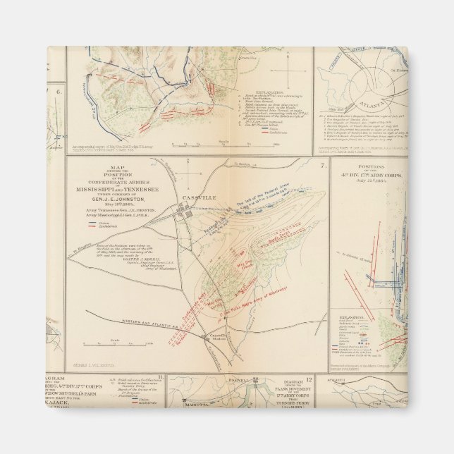 Imán Línea de marcha, 16 AC (Frente)