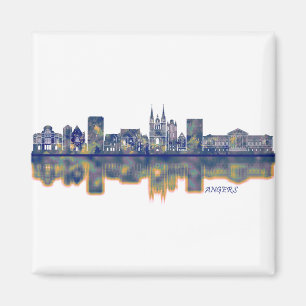 Imán Línea de Skyline de Angers