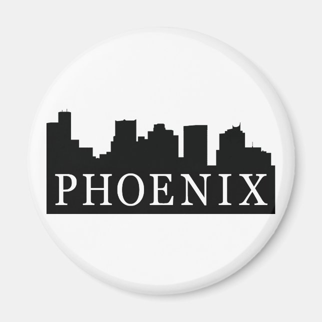 Imán Línea de Skyline de Phoenix (Frente)