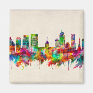 Imán Línea de Skyline Indiana