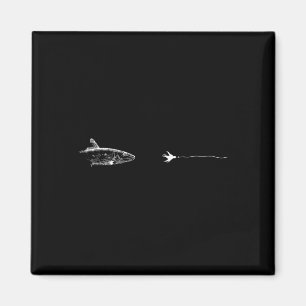 Imán Línea Gráfica De Cojín De Pesca De Mosca - Pescado