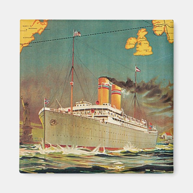 Imán Línea Norteamericana (Frente)