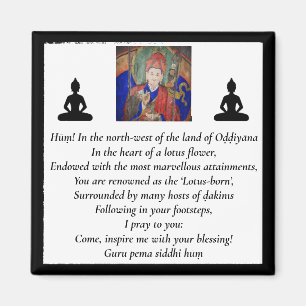 Imán Línea Rinpoche y siete rezo de Guru /Padmasambhav