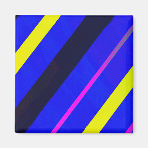 Imán Líneas azules