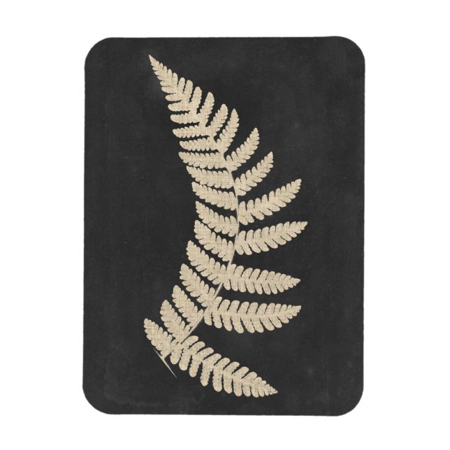 Imán Linen Fern (Vertical)