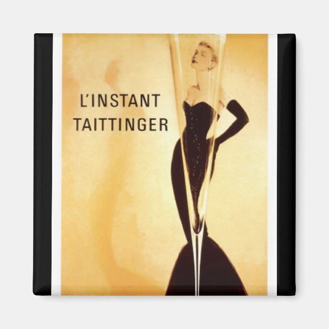 Imán L'Instant Taittinger Magnet (Frente)