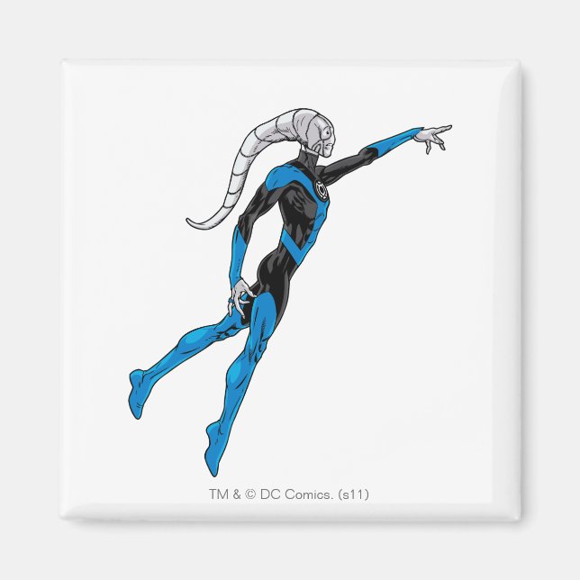 Imán Linterna azul 10 (Frente)