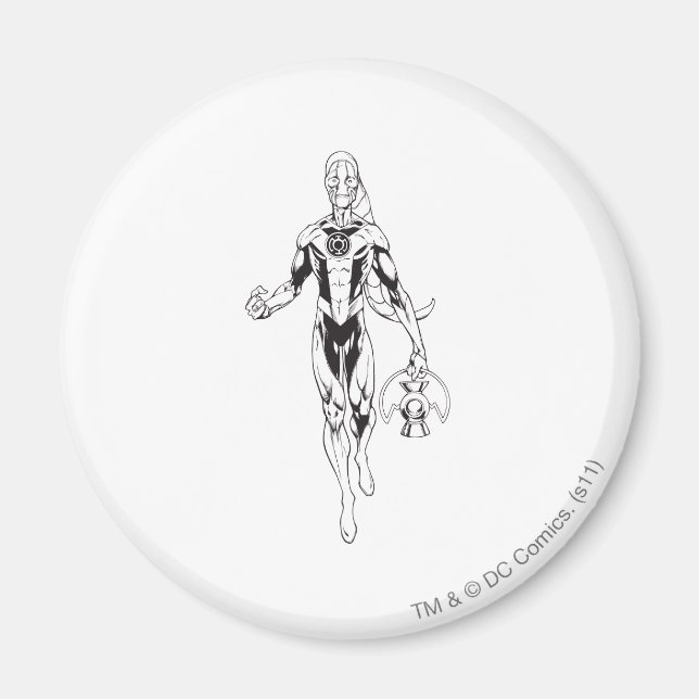 Imán Linterna azul 6 (Frente)