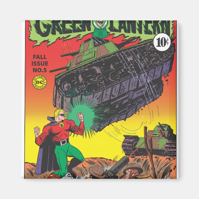 Imán Linterna verde en las zanjas (Frente)