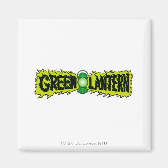 Imán Linterna verde - Linterna brillante 2 (Frente)