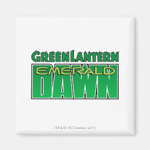 Imán Linterna verde - Logo de Emerald Dawn
