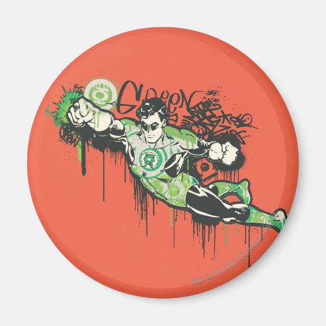 Imán Linterna verde - Poster de la inocencia torcida (Frente)